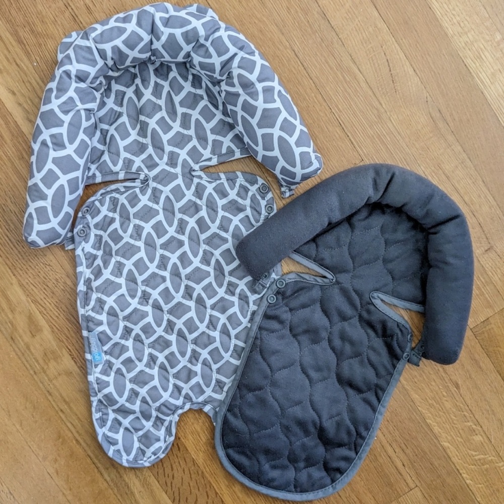 Go by Goldbug Grey Head support inserts stroller / car seat